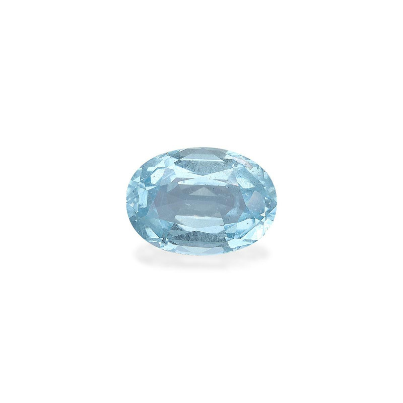 Aigue-Marine taille OVALE Baby Blue 12.38 carats