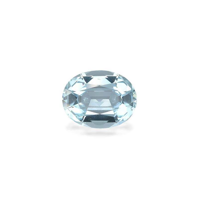 Aguamarina taille OVALE Bleu Ciel 8.74 carats