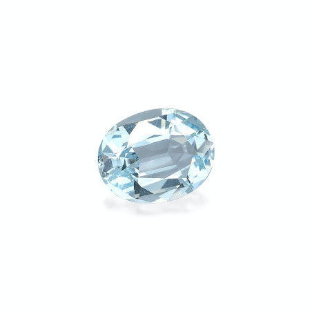 Aquamarin lengte OVAL Himmelblau 8.74 karaten