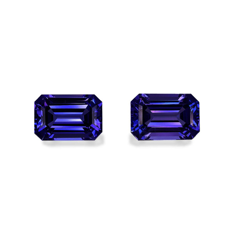 Tanzanite taille RECTANGULARE Bleu 11.97 carats