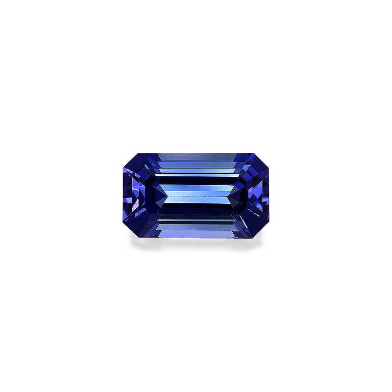 Tanzanite taille RECTANGULARE Bleu 1.66 carats