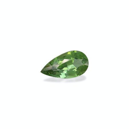 Pear-cut Green Tourmaline Lime Green 6.98 carats