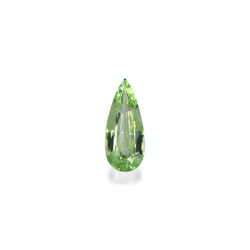 Pear-cut Green Tourmaline Lime Green 2.84 carats