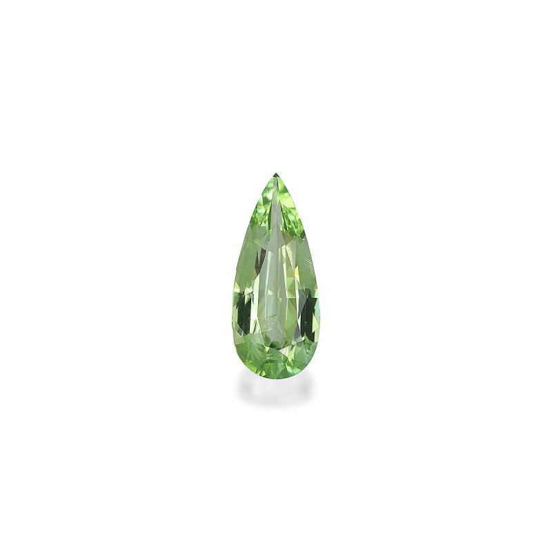 Tourmaline Verte taille Poire Lime Green 2.84 carats