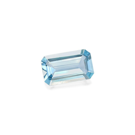 海蓝宝 taille 矩形的 蓝色 4.93 carats