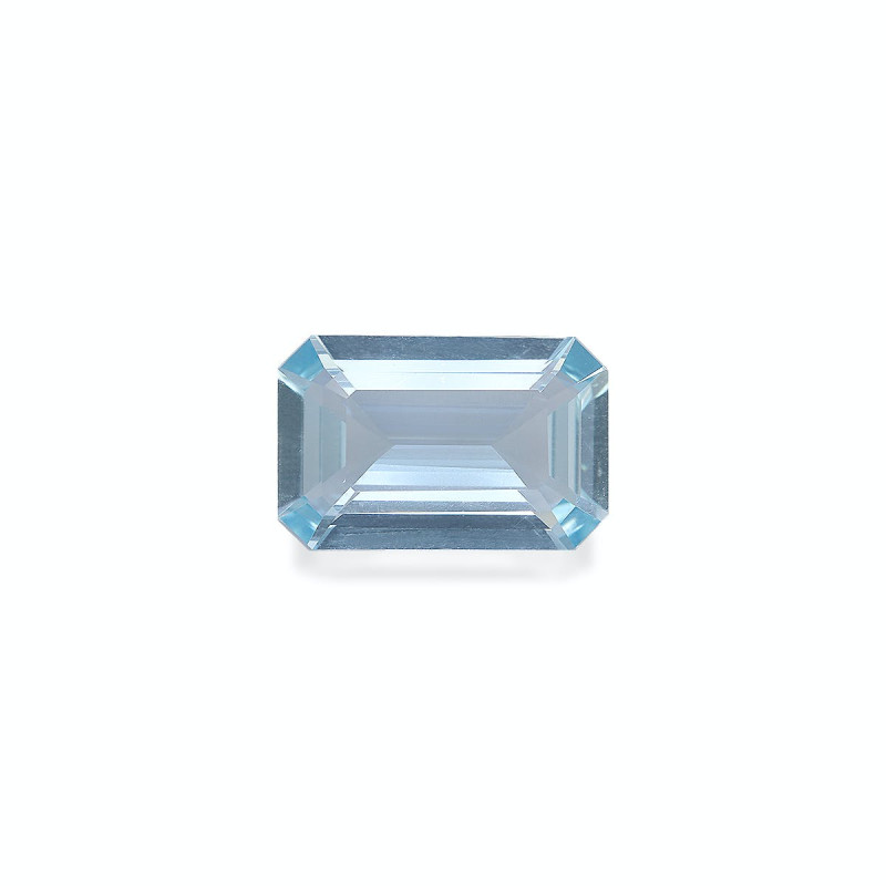 Aguamarina taille RECTANGULARE Baby Blue 6.83 carats