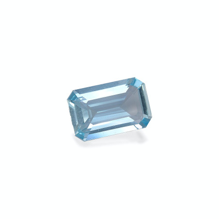 Aquamarin lengte RECHTECKIG Baby blau 6.83 karaten
