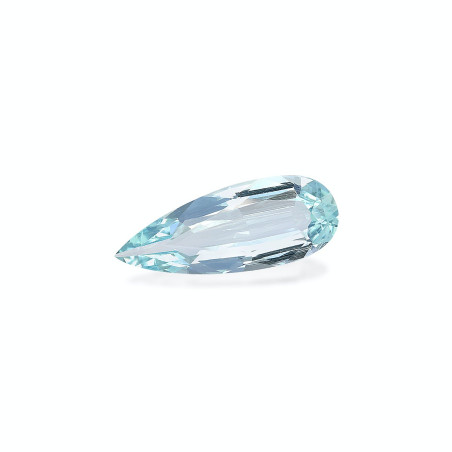 Aquamarin lengte Birne Himmelblau 7.73 karaten