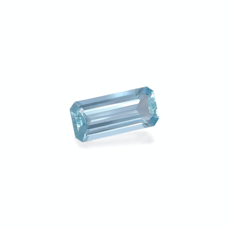 Aguamarina taille RECTANGULARE Baby Blue 5.45 carats