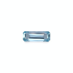 海蓝宝 taille 矩形的 冰蓝色 5.13 carats