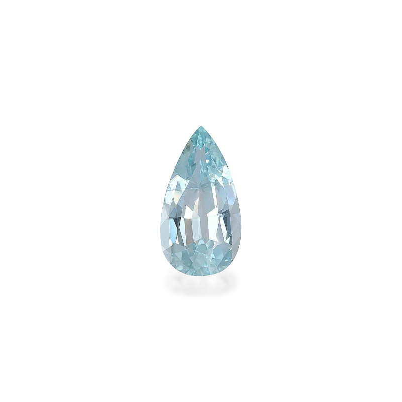 Aquamarin lengte Birne Baby blau 5.30 karaten