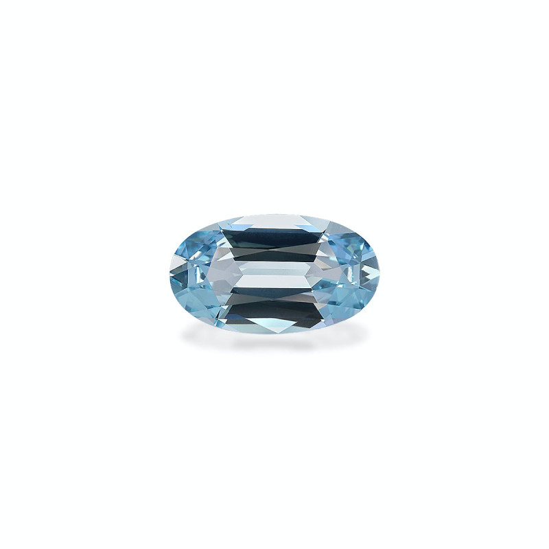 OVAL-cut Aquamarine Baby Blue 2.92 carats