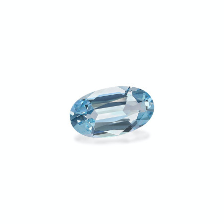 Aquamarin lengte OVAL Baby blau 2.92 karaten