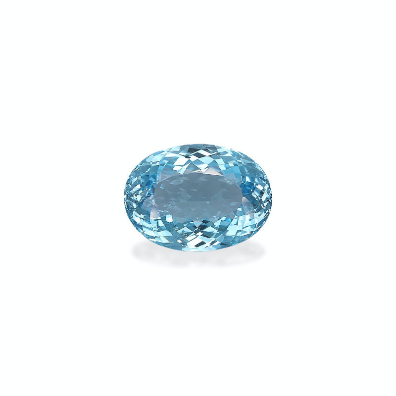 Aigue-Marine taille OVALE Ice Blue 15.48 carats