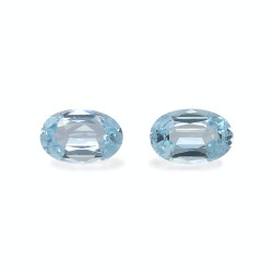 OVAL-cut Aquamarine Baby...