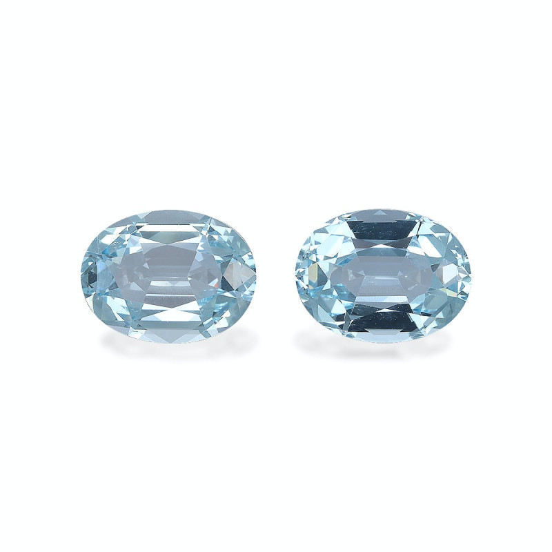 Aguamarina taille OVALE Baby Blue 6.65 carats