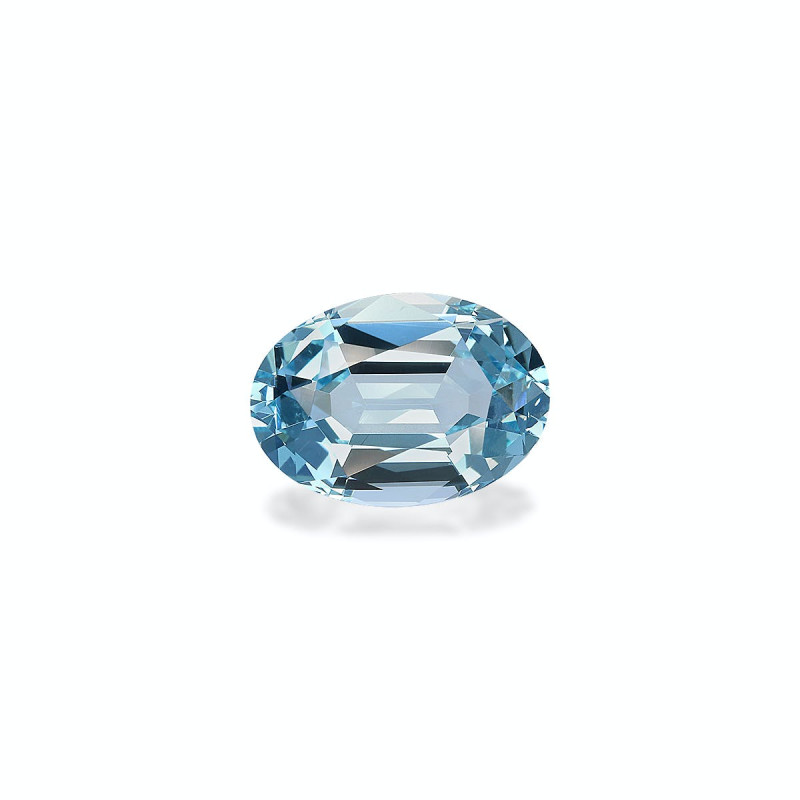 Aigue-Marine taille OVALE Baby Blue 5.18 carats