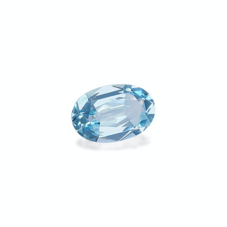 OVAL-cut Aquamarine Arctic Blue 4.38 carats