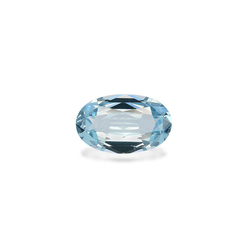 Aguamarina taille OVALE Baby Blue 4.51 carats