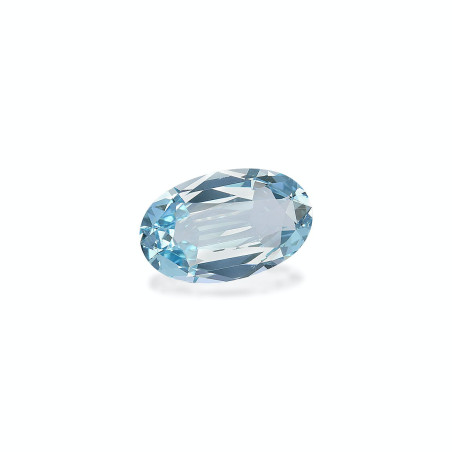 Aquamarin lengte OVAL Baby blau 4.51 karaten