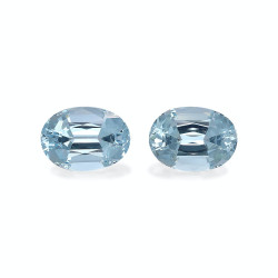 OVAL-cut Aquamarine Baby...