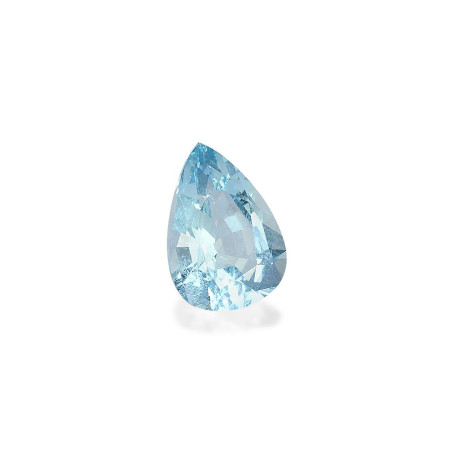 Aquamarin lengte Birne Baby blau 4.94 karaten