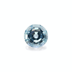 Aguamarina taille ROND Bleu...
