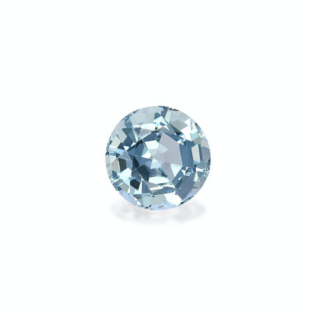ROUND-cut Aquamarine Sky Blue 2.56 carats