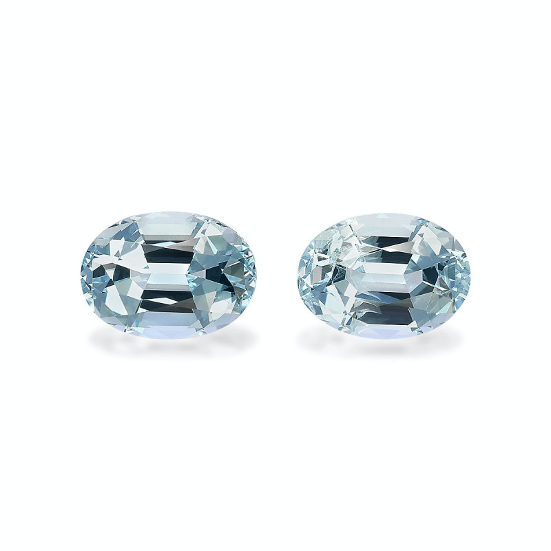 Aquamarin lengte OVAL Himmelblau 4.73 karaten