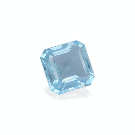 Aquamarin lengte QUADRAT Eisblau 18.21 karaten