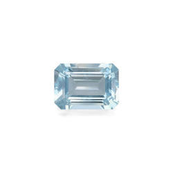 RECTANGULAR-cut Aquamarine...