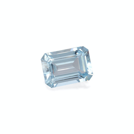 Aigue-Marine taille RECTANGULARE Bleu Ciel 6.73 carats
