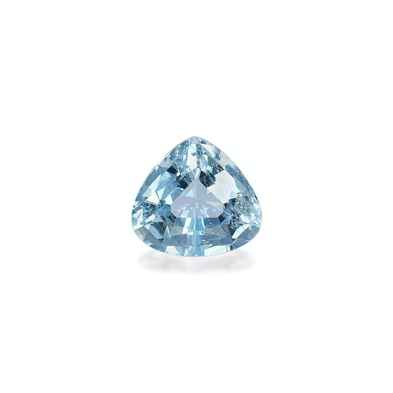 Aquamarin lengte Birne Baby blau 4.28 karaten