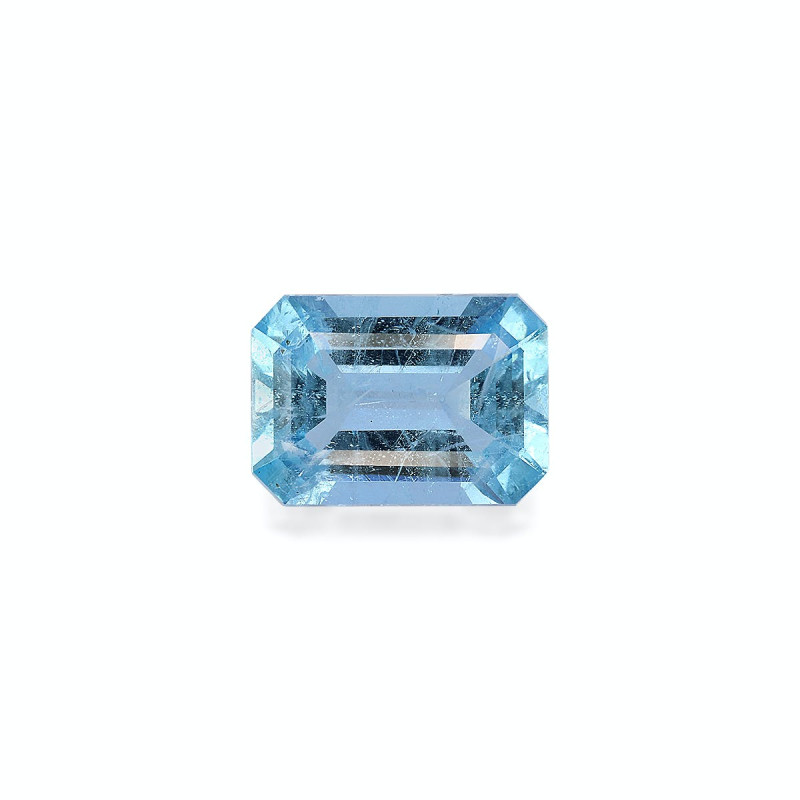 Aguamarina taille RECTANGULARE Ice Blue 2.17 carats