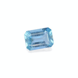 Rechthoekig geslepen Aquamarijn Ice Blue 2.17 karaat