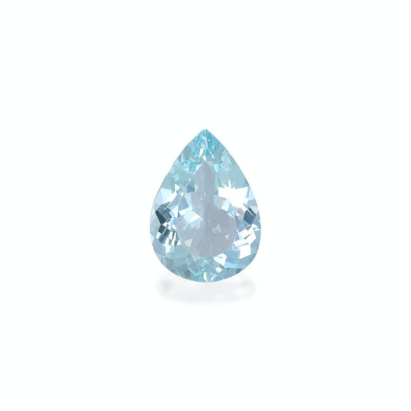Aguamarina taille Poire Baby Blue 8.36 carats
