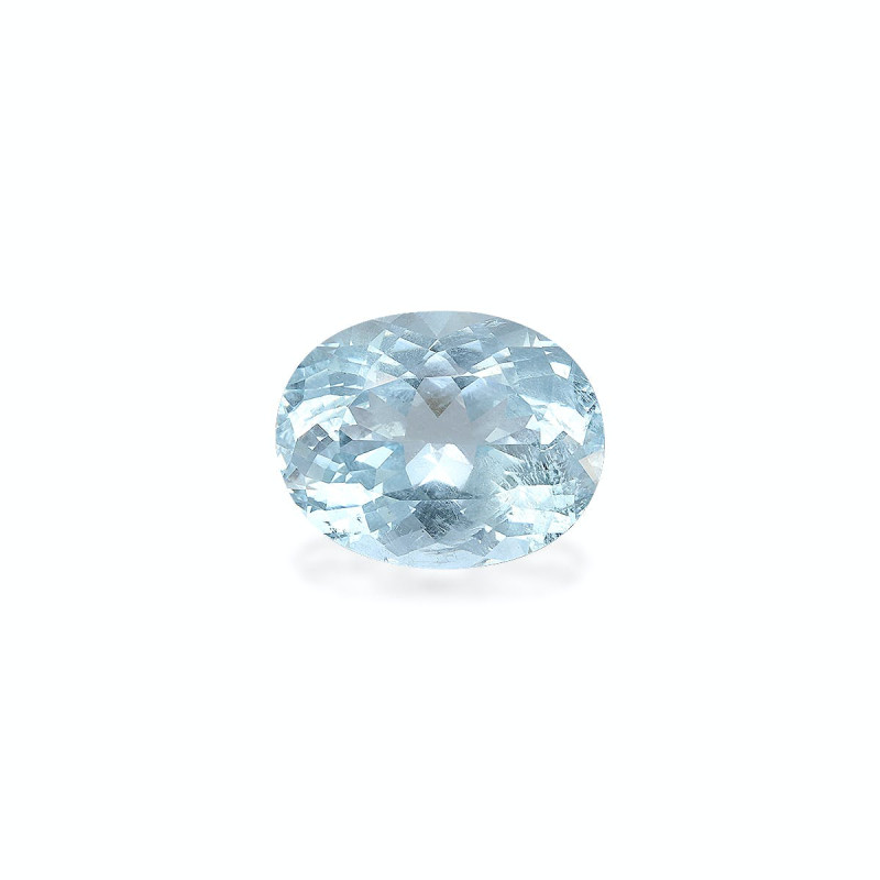 Aguamarina taille OVALE Baby Blue 8.73 carats
