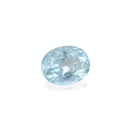Aquamarin lengte OVAL Baby blau 8.73 karaten