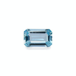 海蓝宝 taille 矩形的 冰蓝色 3.75 carats