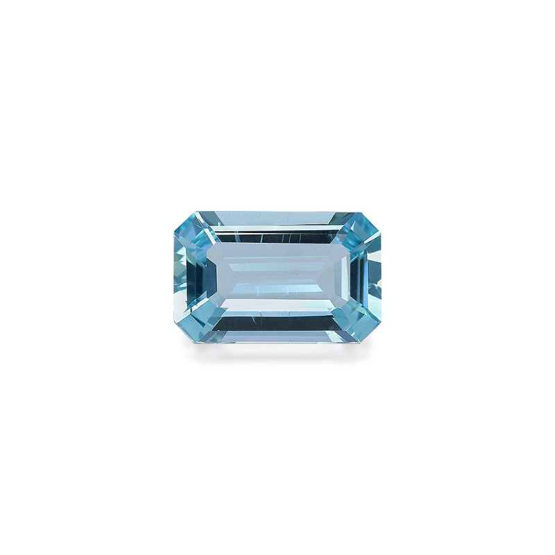 Aguamarina taille RECTANGULARE Ice Blue 3.75 carats