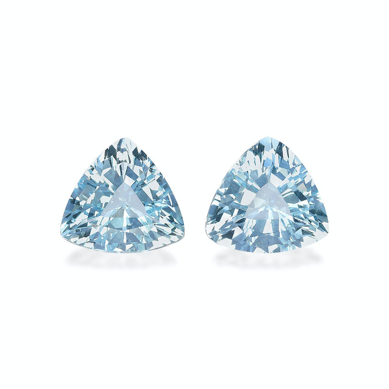 Aigue-Marine taille Trilliant Baby Blue 5.49 carats