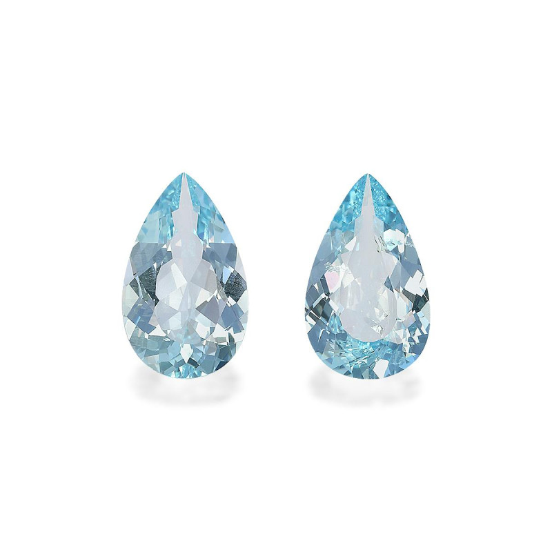 海蓝宝 taille 梨子 蔚蓝色的婴儿 6.49 carats
