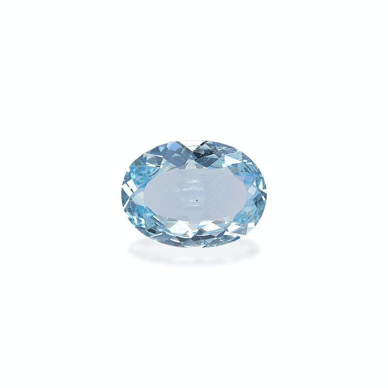 Aquamarin lengte OVAL Baby blau 3.12 karaten