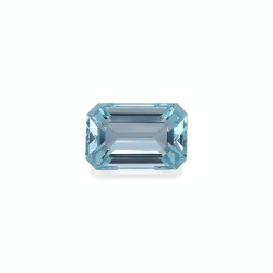 RECTANGULAR-cut Aquamarine...