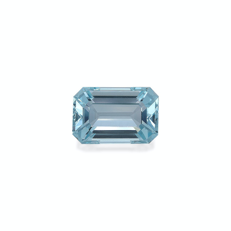 Aquamarin lengte RECHTECKIG Baby blau 12.20 karaten