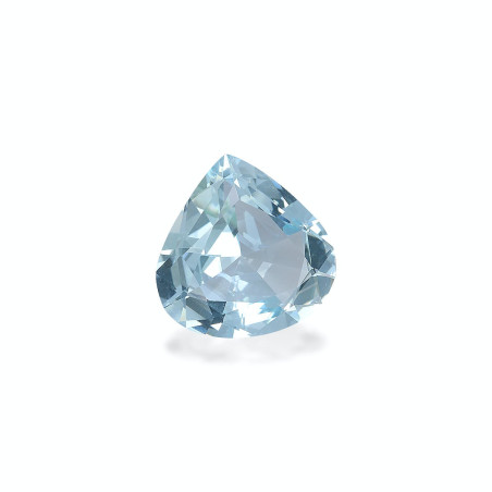 Pear-cut Aquamarine Baby Blue 10.71 carats