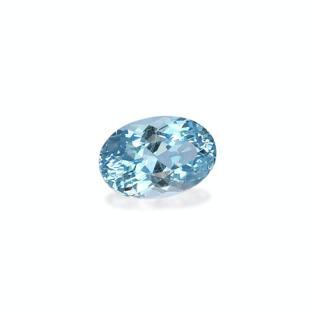 Aquamarin lengte OVAL Blau 5.41 karaten