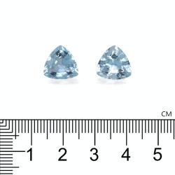 Trilliant geslepen Baby Blauwe Aquamarijn van 7.30 karaat