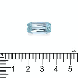 Kussen geslepen Hemelsblauwe Aquamarijn van 7.03 karaat