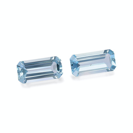 Aquamarin lengte RECHTECKIG Himmelblau 3.99 karaten